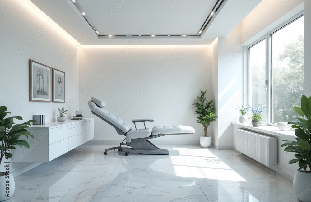 Modern medical office interior